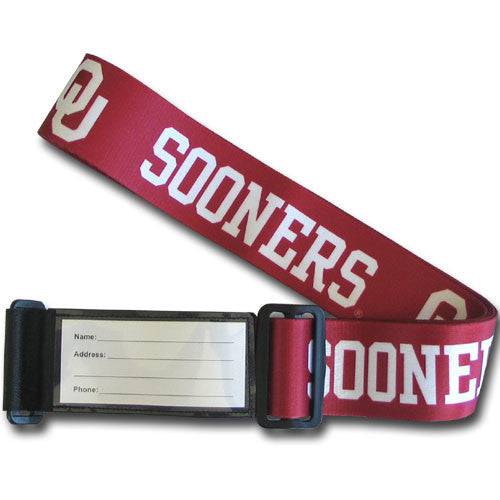 College Luggage Strap - Oklahoma Sooners (SSKG) - 757 Sports Collectibles