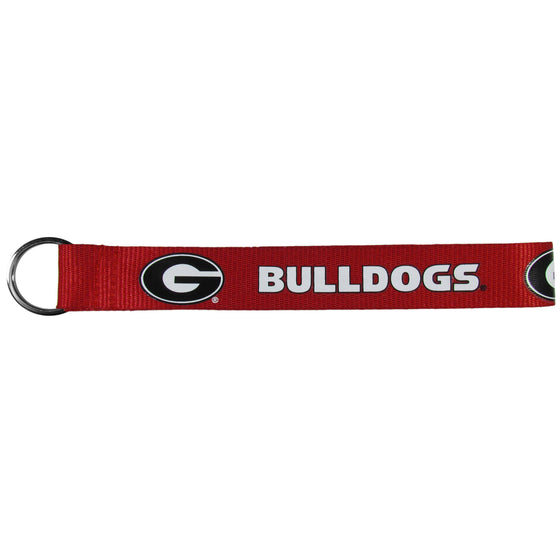 Georgia Bulldogs  Lanyard Key Chain (SSKG) - 757 Sports Collectibles
