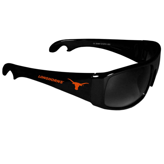 Texas Longhorns Wrap Bottle Opener Sunglasses - 757 Sports Collectibles