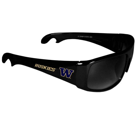 Washington Huskies Wrap Bottle Opener Sunglasses - 757 Sports Collectibles