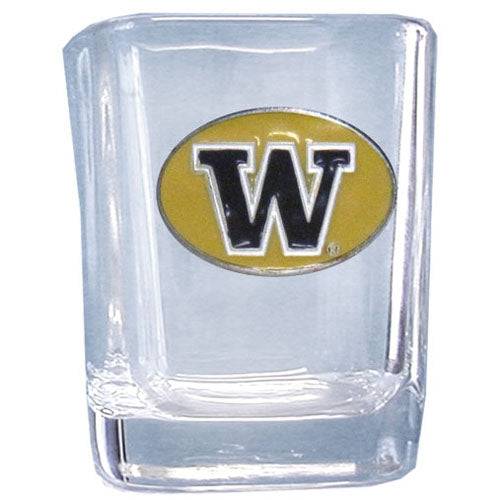 Washington Huskies Square Shot Glass (SSKG) - 757 Sports Collectibles
