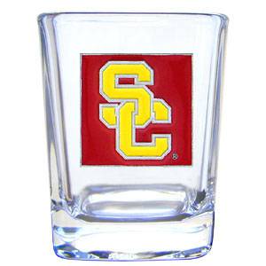 College 2 oz Glass - USC Trojans (SSKG) - 757 Sports Collectibles