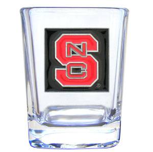 College 2 oz Glass - NC State Wolfpack (SSKG) - 757 Sports Collectibles