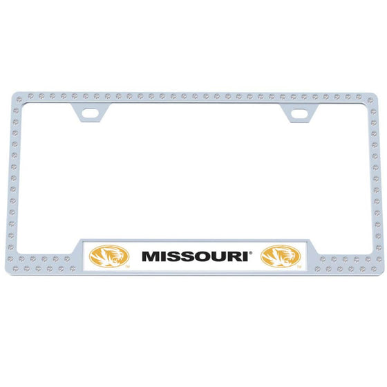 Missouri Tigers Bling Tag Frame (SSKG) - 757 Sports Collectibles
