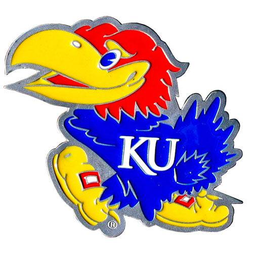 Kansas Jayhawks Hitch Cover Class III Wire Plugs (SSKG) - 757 Sports Collectibles