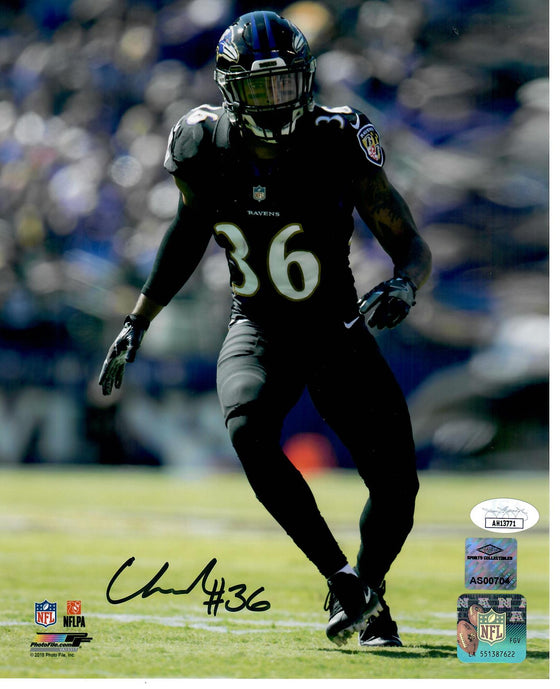 Baltimore Ravens Chuck Clark Signed Autograph 8x10 Photo  - JSA COA - 757 Sports Collectibles