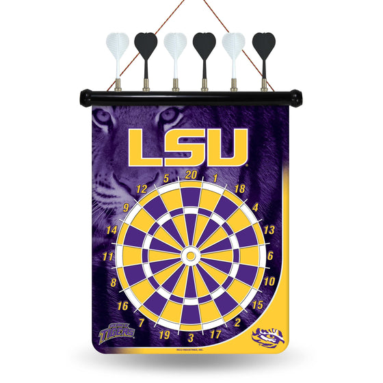LSU MAGNETIC DART BOARD (Rico) - 757 Sports Collectibles