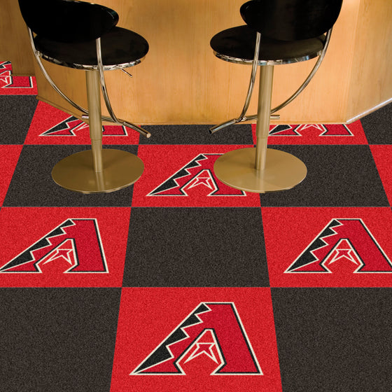 Arizona Diamondbacks Team Carpet Tiles - 45 Sq Ft.