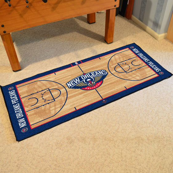 New Orleans Pelicans Large Court Runner Rug - 30in. x 54in.
