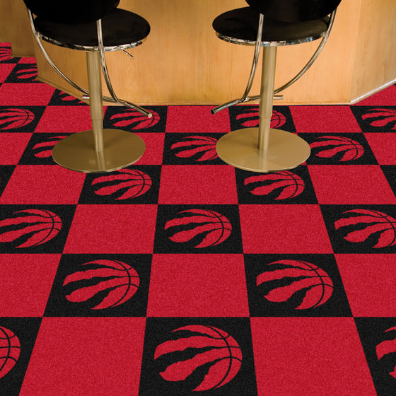 Toronto Raptors Team Carpet Tiles - 45 Sq Ft.