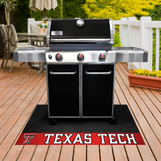 Texas Tech Red Raiders Vinyl Grill Mat - 26in. x 42in.