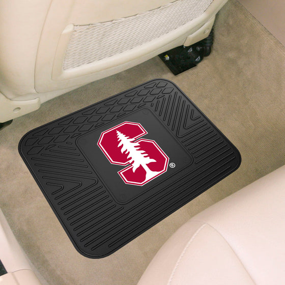 Stanford Cardinal Back Seat Car Utility Mat - 14in. x 17in.