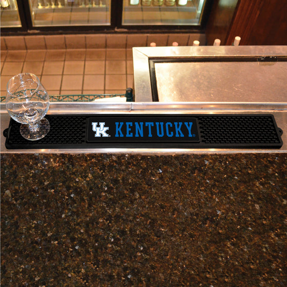 Kentucky Wildcats Bar Drink Mat - 3.25in. x 24in.