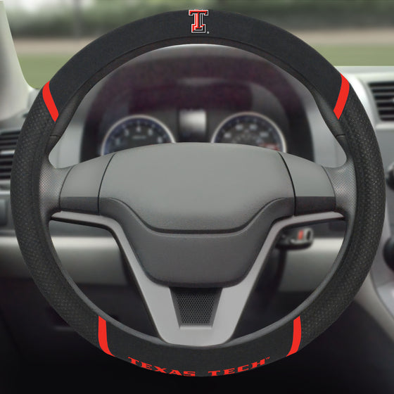 Texas Tech Red Raiders Embroidered Steering Wheel Cover