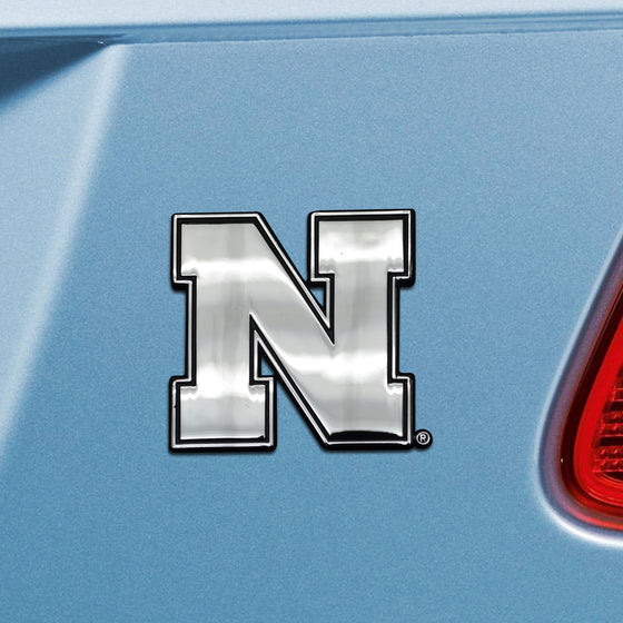 Nebraska Cornhuskers 3D Chrome Metal Emblem