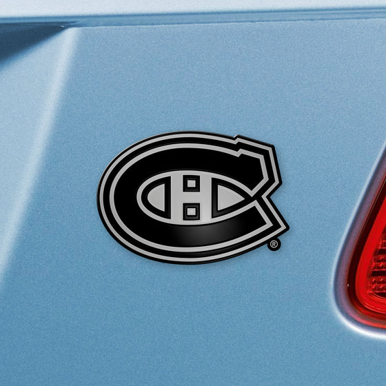 Montreal Canadiens 3D Chrome Metal Emblem