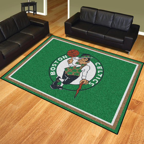 Boston Celtics 8ft. x 10 ft. Plush Area Rug