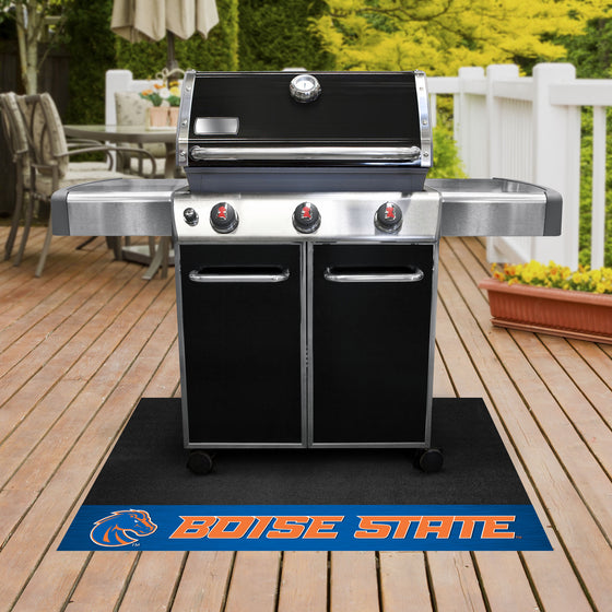 Boise State Broncos Vinyl Grill Mat - 26in. x 42in.