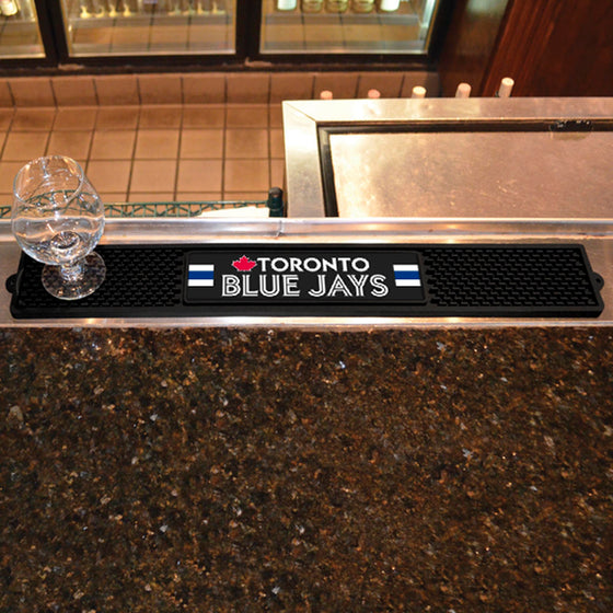 Toronto Blue Jays Bar Drink Mat - 3.25in. x 24in.