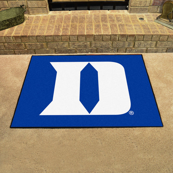 Duke Blue Devils All-Star Rug - 34 in. x 42.5 in., D Logo