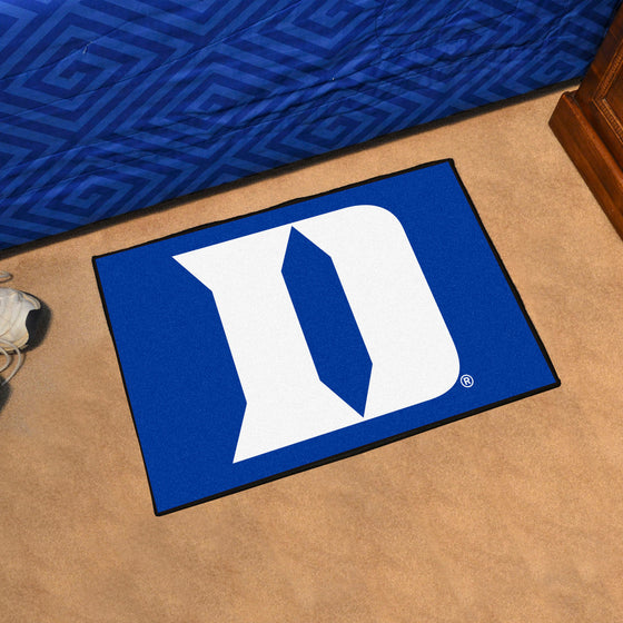 Duke Blue Devils Starter Mat Accent Rug - 19in. x 30in., D Logo