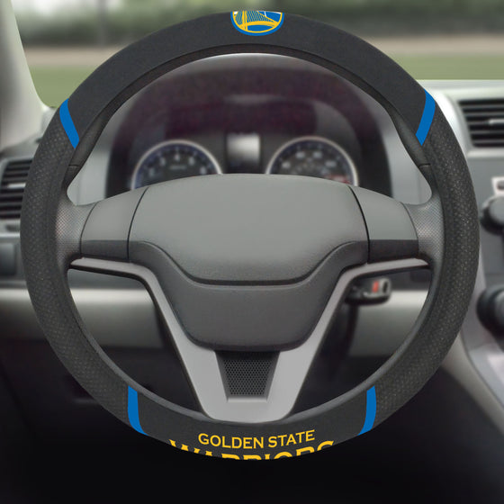 Golden State Warriors Embroidered Steering Wheel Cover