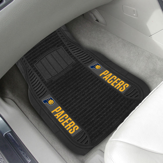 Indiana Pacers 2 Piece Deluxe Car Mat Set
