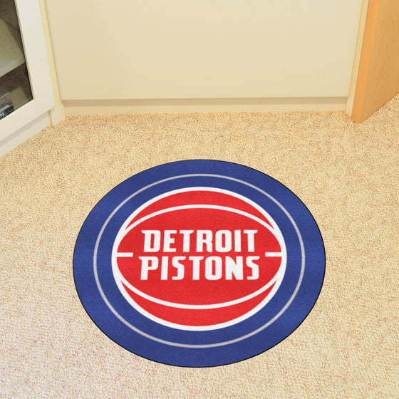 Detroit Pistons Mascot Rug