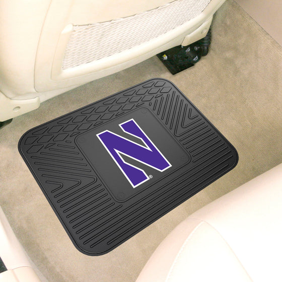 Northwestern Wildcats Back Seat Car Utility Mat - 14in. x 17in.