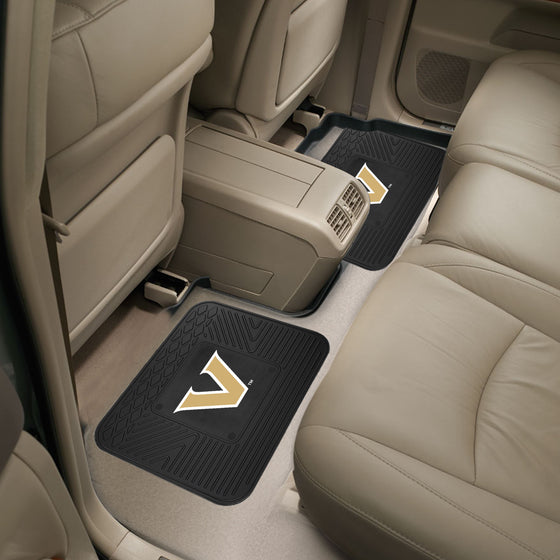 Vanderbilt Commodores Back Seat Car Utility Mats - 2 Piece Set