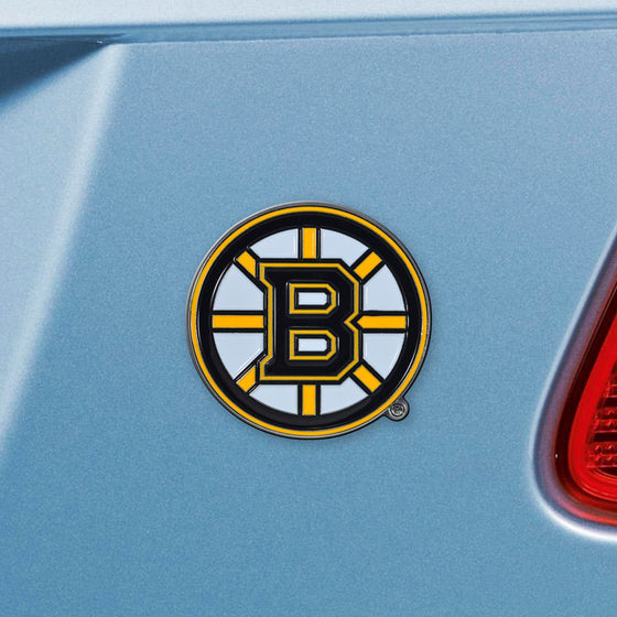 Boston Bruins 3D Color Metal Emblem