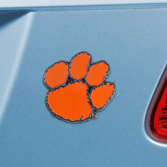 Clemson Tigers 3D Color Metal Emblem