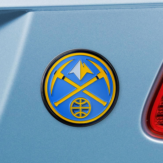 Denver Nuggets 3D Color Metal Emblem
