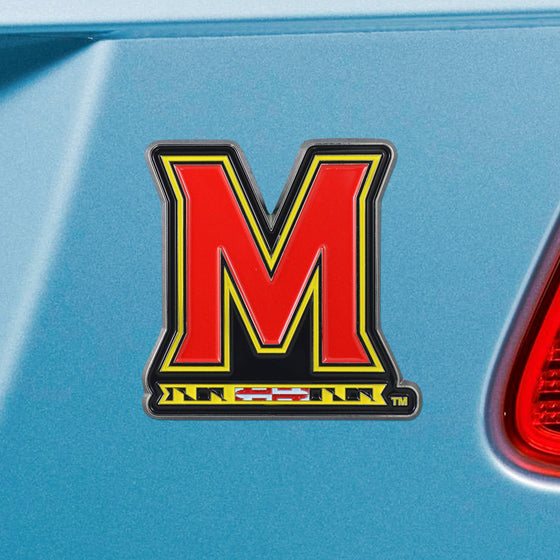 Maryland Terrapins 3D Color Metal Emblem