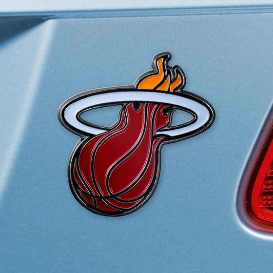 Miami Heat 3D Color Metal Emblem