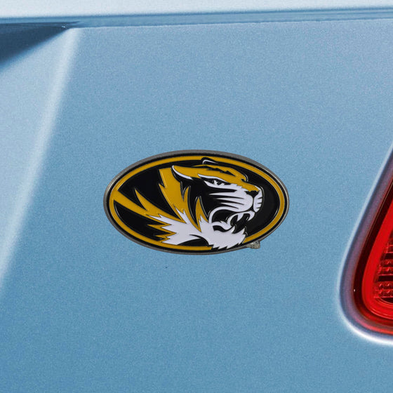 Missouri Tigers 3D Color Metal Emblem