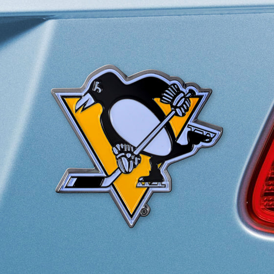 Pittsburgh Penguins 3D Color Metal Emblem