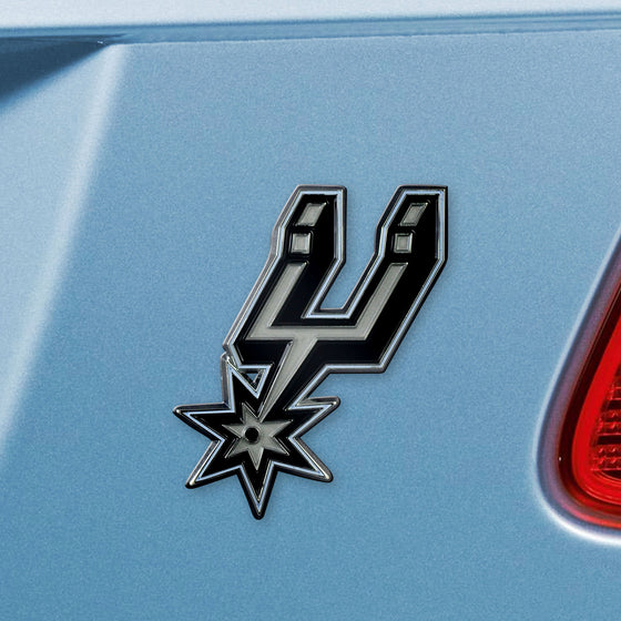 San Antonio Spurs 3D Color Metal Emblem