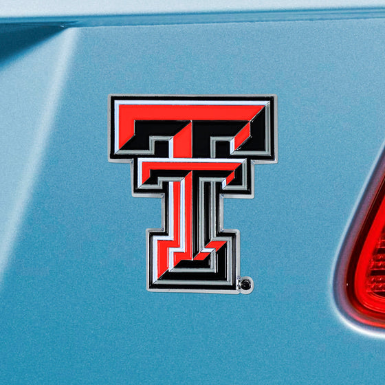 Texas Tech Red Raiders 3D Color Metal Emblem