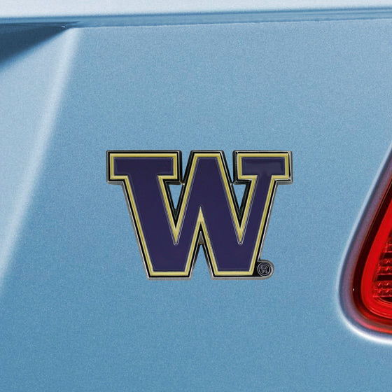 Washington Huskies 3D Color Metal Emblem