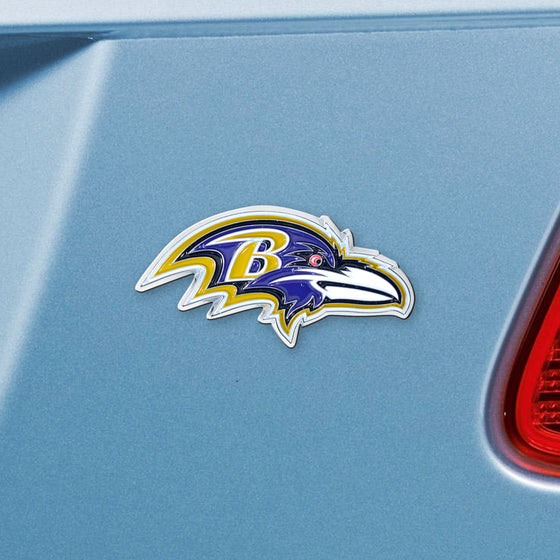Baltimore Ravens 3D Color Metal Emblem