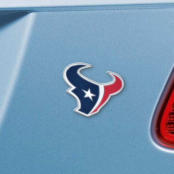 Houston Texans 3D Color Metal Emblem