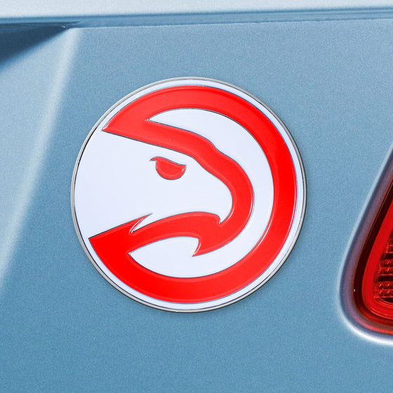 Atlanta Hawks 3D Color Metal Emblem