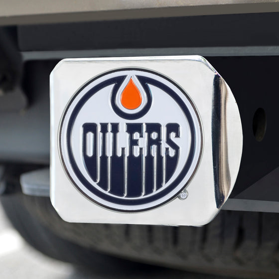 Edmonton Oilers Hitch Cover - 3D Color Emblem