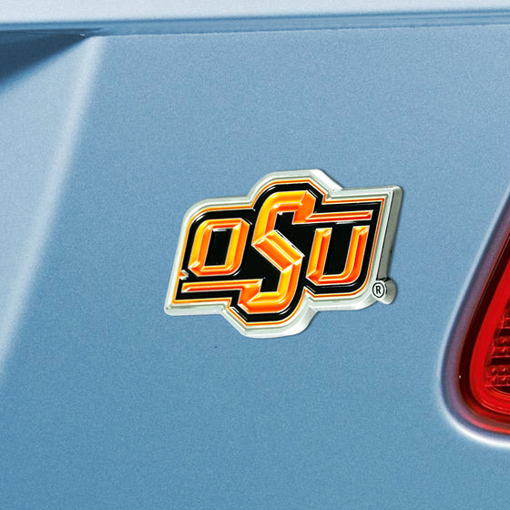 Oklahoma State Cowboys 3D Color Metal Emblem