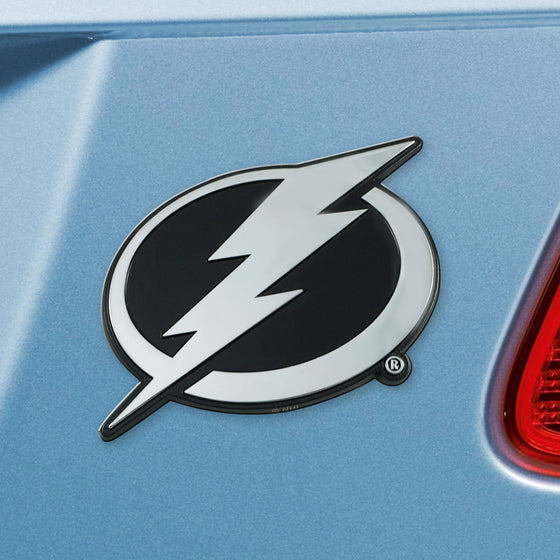 Tampa Bay Lightning 3D Chrome Metal Emblem