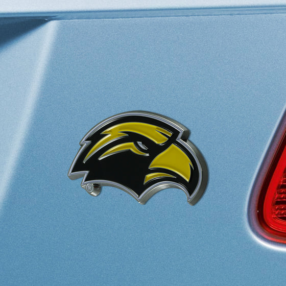 Southern Miss Golden Eagles 3D Color Metal Emblem