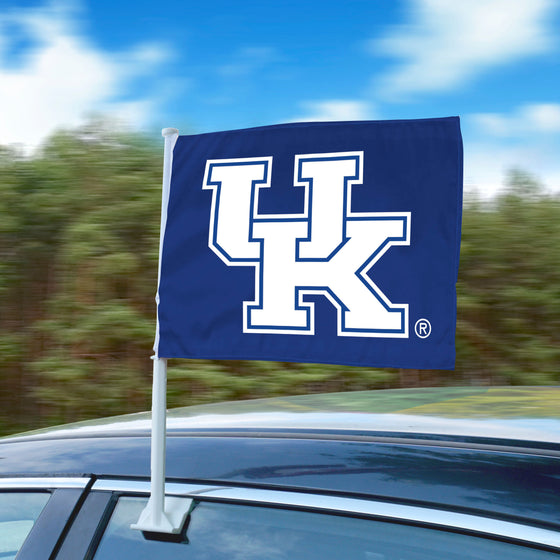 Kentucky Wildcats Car Flag Large 1pc 11" x 14"