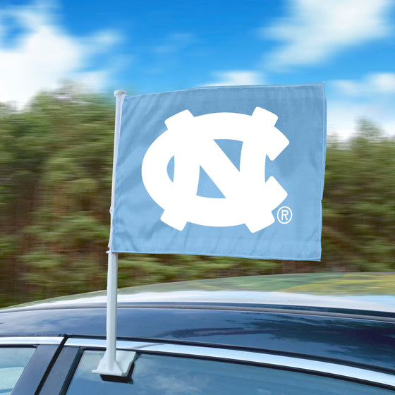 North Carolina Tar Heels Car Flag Large 1pc 11" x 14"