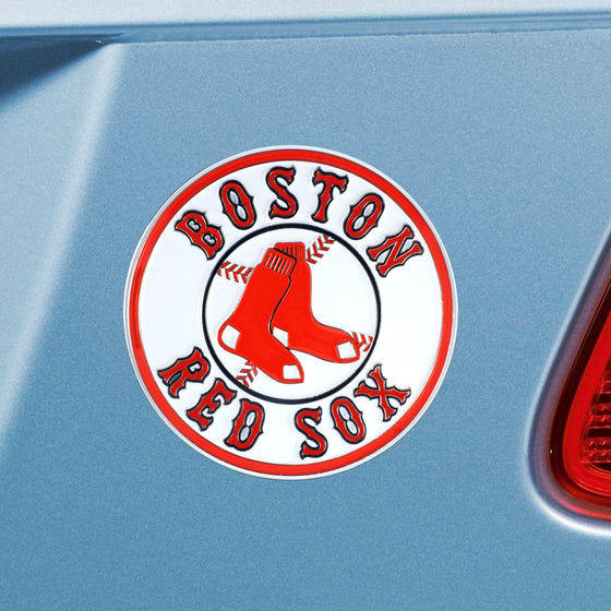Boston Red Sox 3D Color Metal Emblem